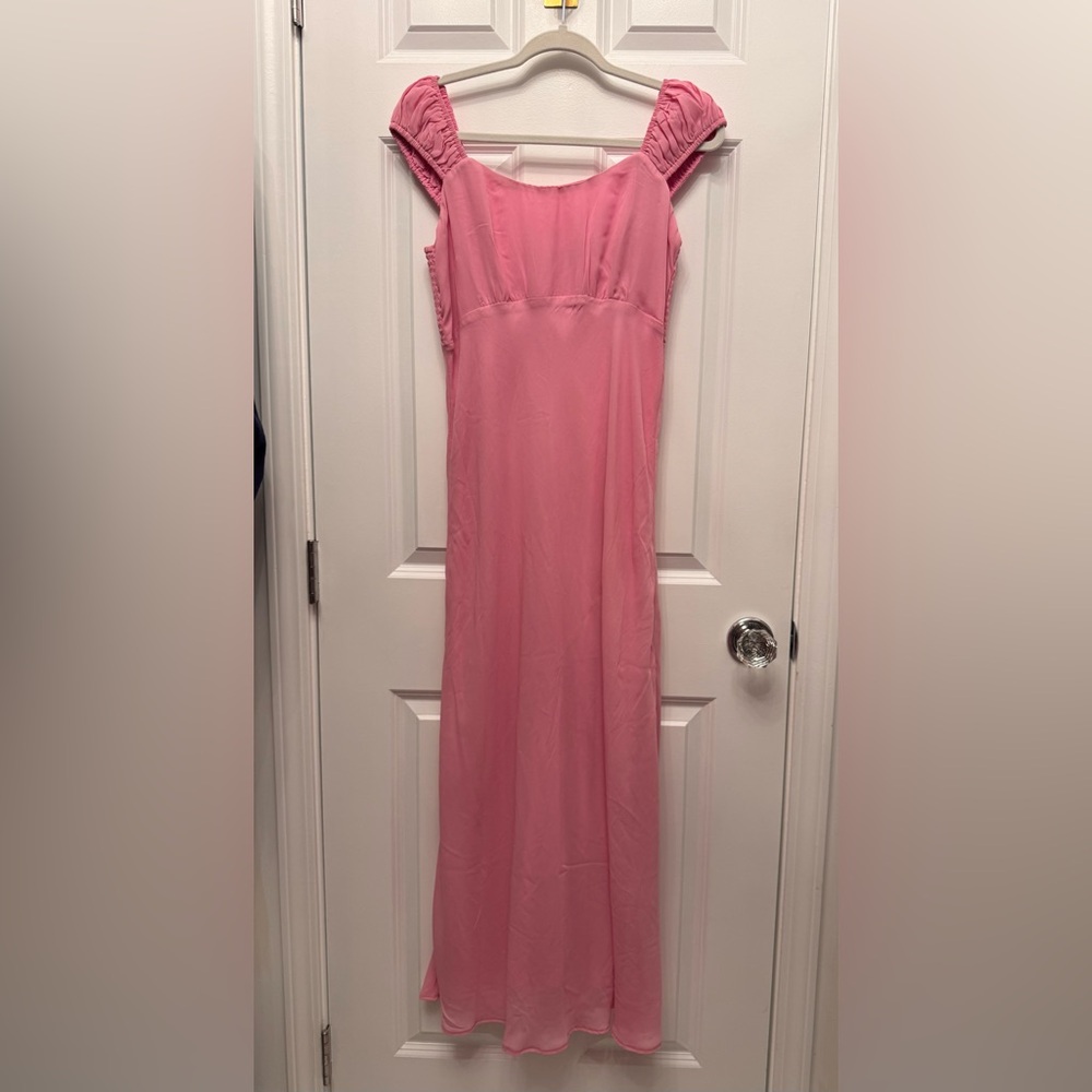 Abercrombie & Fitch Pink Maxi Dress